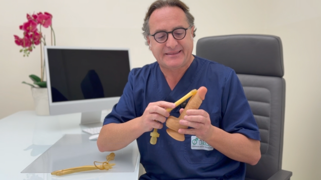 Tecnica peno-scrotale protesi peniena approccio e discrezione garantita